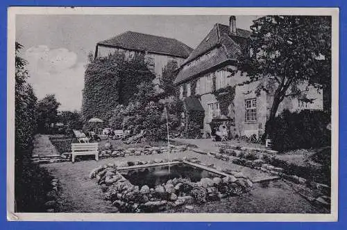 Alte AK Horn (Teutoburger Wald) Haus Waldfrieden 1933 (?) gel. nach Konstanz