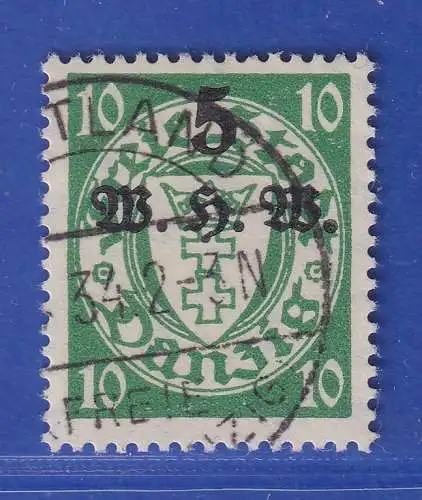 Danzig 1934 Winterhilfswerk 10+5 Pfg. Mi.-Nr. 238 gestempelt gpr. GRUBER BPP