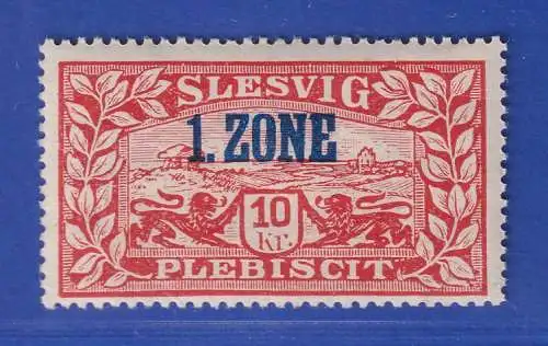 Dt. Abstimmungsgebiete Schleswig 1920 Mi.-Nr. 28a PF I gpr. GRUBER BPP