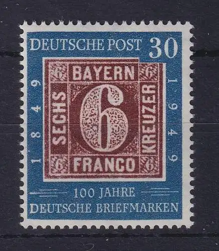 Bundesrepublik 1949 Briefmarkenjubiläum 30 Pfg. Mi.-Nr. 115 postfrisch **