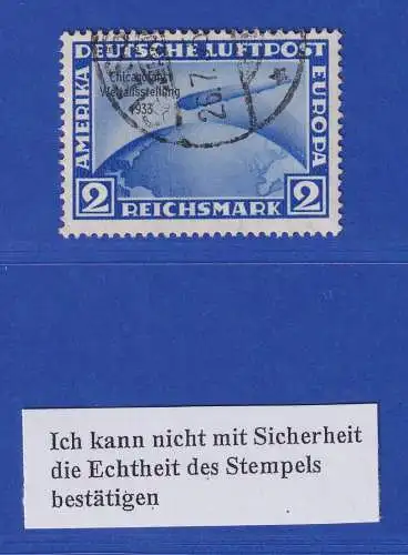 Dt. Reich 1933 Wagner Lohengrin 25Pfg-Wert **, geprüft SCHLEGEL D. BPP