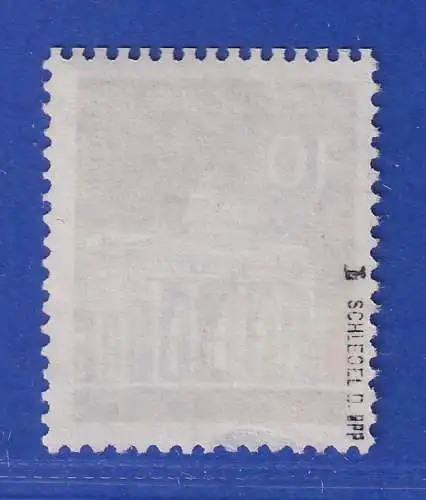 Berlin 1966 Brandenburger Tor Plattenfehler Mi.-Nr. 286 I O gpr. SCHLEGEL BPP