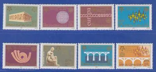 Jugoslawien 2005  50 Jahre Europamarken  Mi.-Nr. 3257-3264 ** / MNH