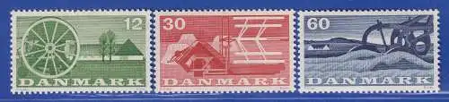 Dänemark 1960 Mi.-Nr. 378-380 Landwirtschaft  ** / MNH