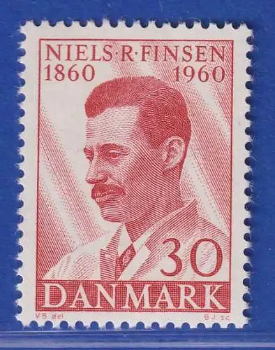 Dänemark 1960 Mi.-Nr. 384  100.Geburtstag Niels Ryberg Finsen  ** / MNH