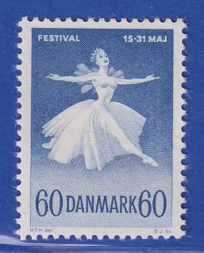 Dänemark 1962 Mi.-Nr. 403x Ballett-und Musikfestspiele Kopenhagen  ** / MNH