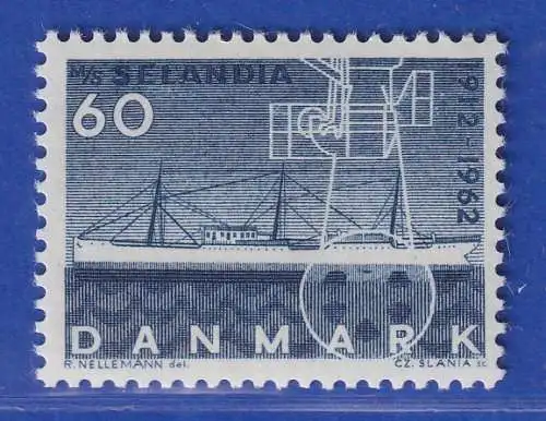 Dänemark 1962 Mi.-Nr. 406y  50. Jahre Stapellauf der Selandia ** / MNH