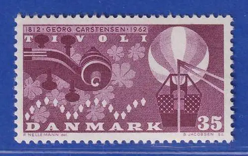 Dänemark 1962 Mi.-Nr. 407x  150 Geburtstag Georg Carstensen ** / MNH