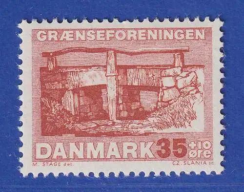 Dänemark 1964 Mi.-Nr.419  Schleswiger Grenzverein ** / MNH