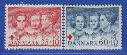 Dänemark 1964 Mi.-Nr.421-422 Rotes Kreuz. ** / MNH