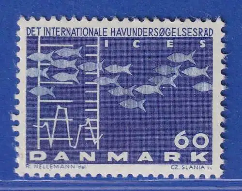 Dänemark 1964 Mi.-Nr.423x  Internationale Konferenz für Meeresforschung ** / MNH