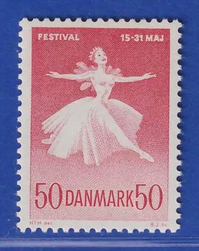 Dänemark 1965 Mi.-Nr.435y Ballett-und Musikfestspiele, Kopenhagen ** / MNH