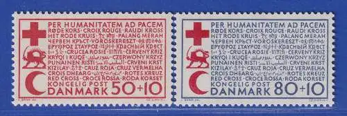 Dänemark 1966  Mi.-Nr.438-439  Rotes Kreuz  ** / MNH