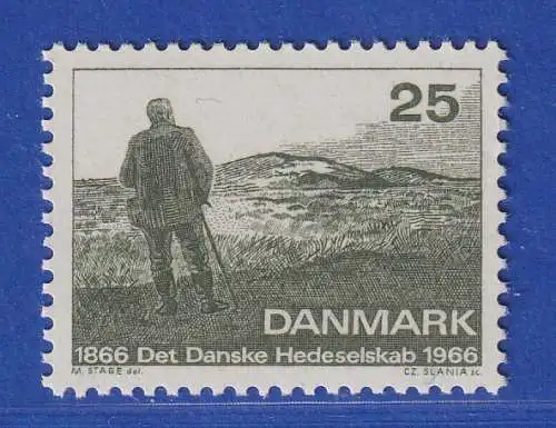 Dänemark 1966  Mi.-Nr.440y  100 Jahre Dänische Heidegesellschaft ** / MNH