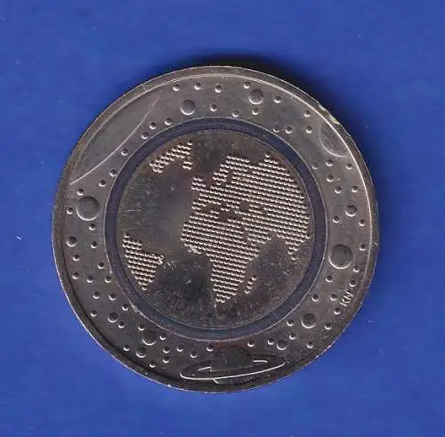 5 Euro Münze Planet Erde 2016 Prägestätte F Stuttgart