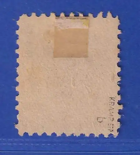 SBZ Mecklenburg-Vorpommern 1945 Mi.-Nr. 18 I b O gpr. KRAMP BPP