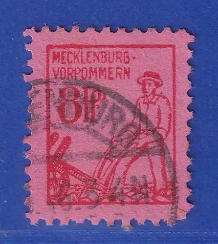 SBZ Mecklenburg-Vorpommern 1946 Mi.-Nr. 11xb O gpr. KRAMP BPP