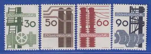 Dänemark 1968 Mi.-Nr.470-473  Dänische Industrie  ** / MNH