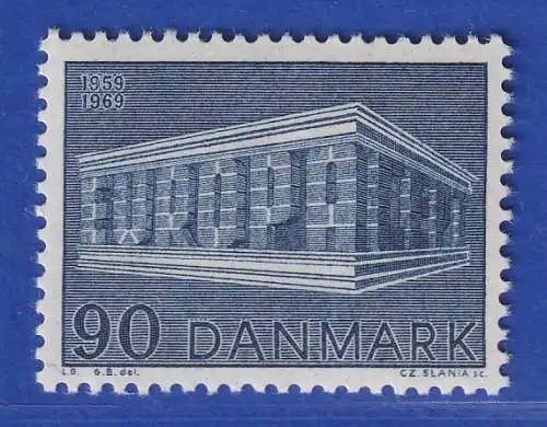 Dänemark 1969 Mi.-Nr.479  EUROPA  in Tempelform  ** / MNH