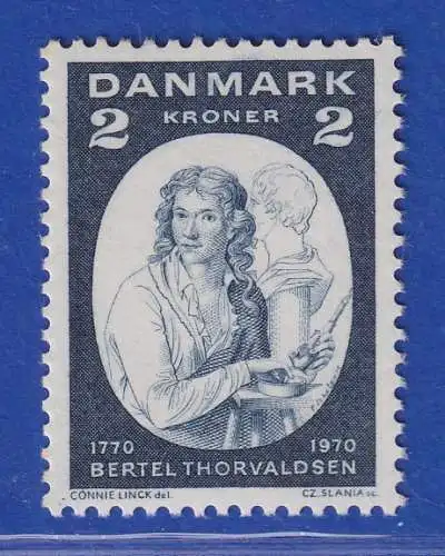 Dänemark 1970 Mi.-Nr.506  200. Geburtstag von Bertel Thorvaldsen  ** / MNH