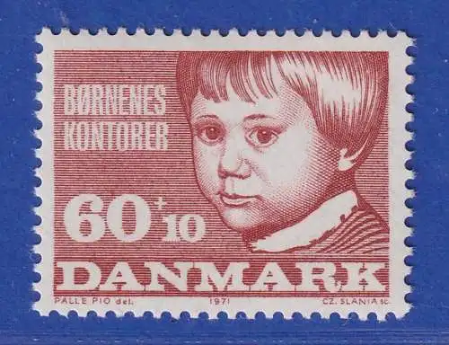 Dänemark 1971 Mi.-Nr.510  Kinderhilfswerk  ** / MNH