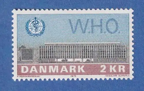 Dänemark 1972 Mi.-Nr.531  Einweihung des WHO.Gebäudes Kopenhagen ** / MNH