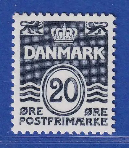 Dänemark 1974 Mi.-Nr.556  Freimarke: Wellenlinien ohne Herzchen  **/ MNH