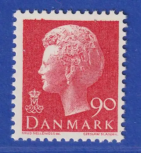 Dänemark 1974 Mi.-Nr.571x  Freimarken: Königin Margrethe II **/ MNH