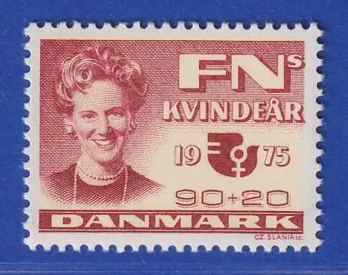 Dänemark 1975 Mi.-Nr.588  Internationales Jahr der Frau  **/ MNH