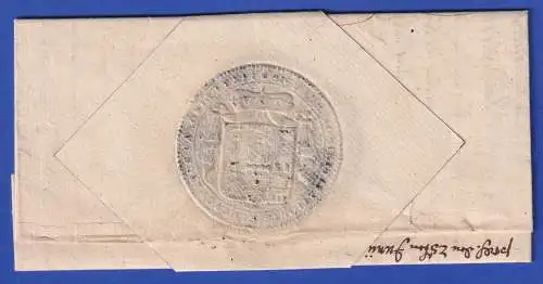 Sachsen 1764 Schnörkelbrief - Kanzleischreiben aus Dresden nach Lübben