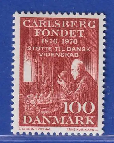 Dänemark 1976 Mi.-Nr.630  100 Jahre Carlsbergstiftung  **/MNH