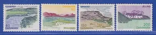 Dänemark 1977 Mi.-Nr.641-644 Dänische Regionen: Südliches Jütland **/MNH