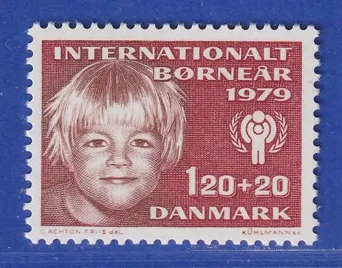 Dänemark 1979 Mi.-Nr.676  Internationales Jahr des Kindes **/MNH