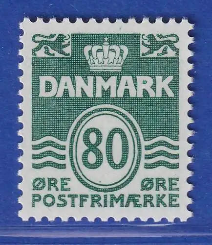 Dänemark 1979 Mi.-Nr.679  Freimarke: Wellenlinien 80 Öre **/MNH