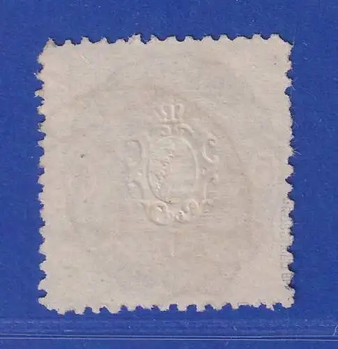 Sachsen 1866 Wappen 5 Ngr. Mi.-Nr. 19b O 210 Buchholz bei Annaberg