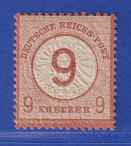 Dt. Reich 1874 Freimarke 9 Groschen Mi.-Nr. 30 ungebraucht * 