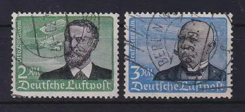 Dt. Reich 1934 Flugpostmarken Mi.-Nr. 538-539x gestempelt