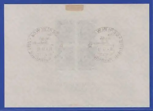 Dt. Reich 1937 Hitler Mi.-Nr. Block 8 mit Ersttags-So.-O BERLIN W 62 16.4.37