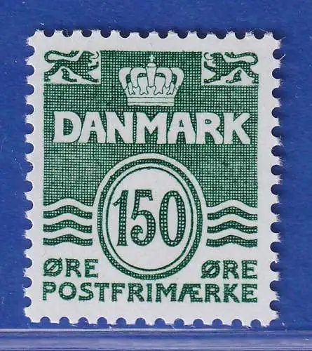 Dänemark 1982 Mi.-Nr.752  Freimarke Wellenlinien 150 Ö. **/MNH