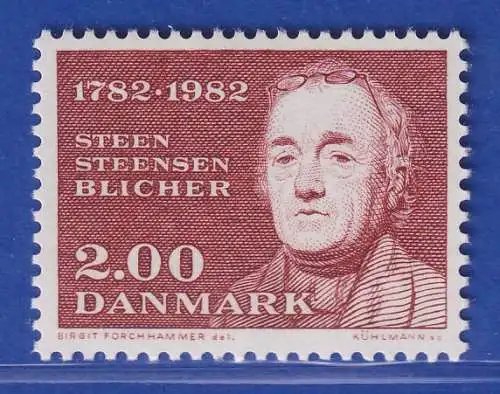 Dänemark 1982 Mi.-Nr.761  200. Geburtstag von Steen Steensen Blicher  **/MNH