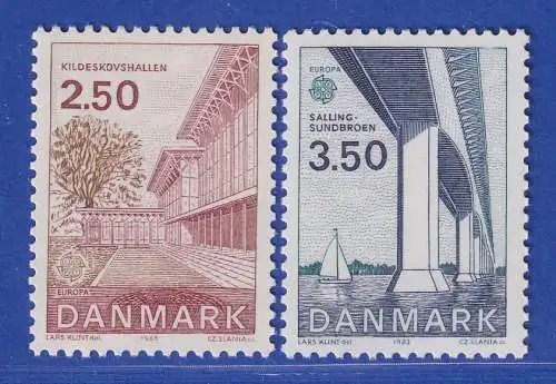 Dänemark 1983 Mi.-Nr.781-782  Europa:Große Werke des menschlichen Geistes **/MNH