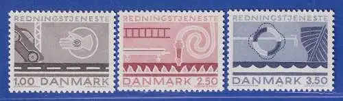 Dänemark 1983 Mi.-Nr.785-787  Rettungsdienste **/MNH