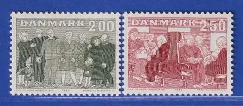 Dänemark 1983 Mi.-Nr.788-789  Jahr der Älteren **/MNH