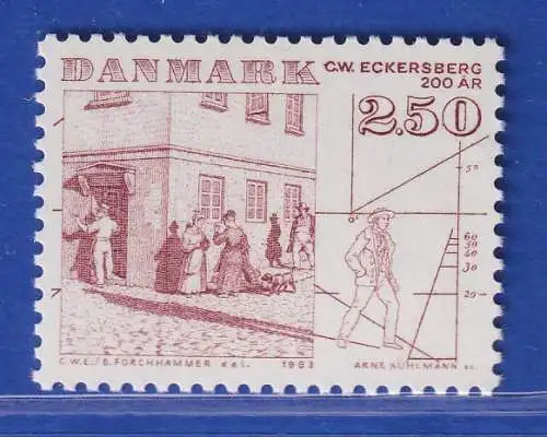 Dänemark 1983 Mi.-Nr.791 200. Geb.von Cristoffer Wilhelm Eckersberg **/MNH