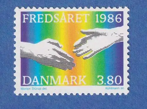 Dänemark 1986 Mi.-Nr. 866  Internationales Jahr des Friedens  **/MNH