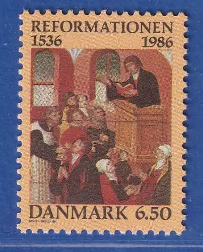 Dänemark 1986 Mi.-Nr. 886  450 Jahre Einführung der Reformation  **/MNH