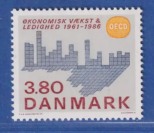 Dänemark 1986 Mi.-Nr. 887  25 Jahre Organisation OECD  **/MNH