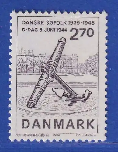 Dänemark 1984 Mi.-Nr.808  40.Jahrestag der Landung in der Normandie **/MNH