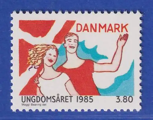 Dänemark 1985 Mi.-Nr.834  Internationales Jahr der Jugend  **/MNH