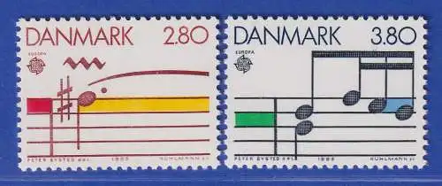 Dänemark 1985 Mi.-Nr.835-836  Europa: Europäisches Jahr der Musik **/MNH